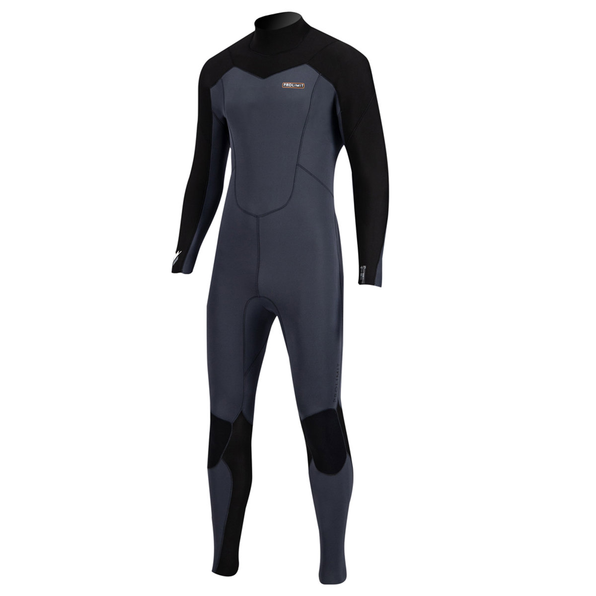 Prolimit Raider Steamer 5/3 rugrits grijs/zwart wetsuit heren 4