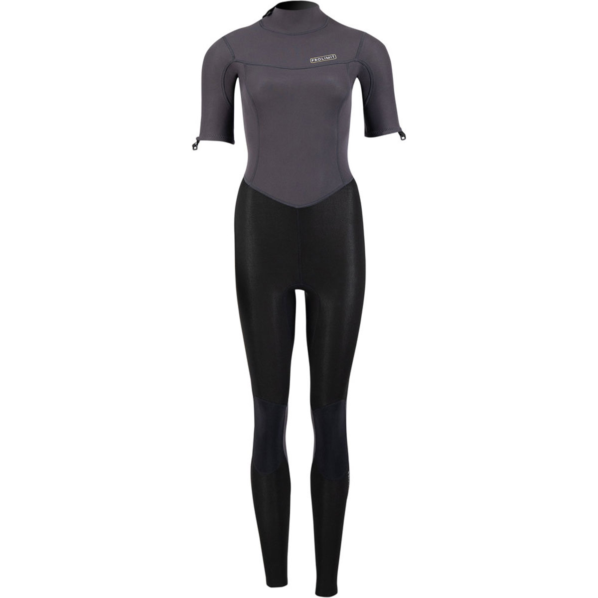 Prolimit Edge fullsuit met verwijderbare mouwen 3/2 rugrits zwart wetuit dames foto 1