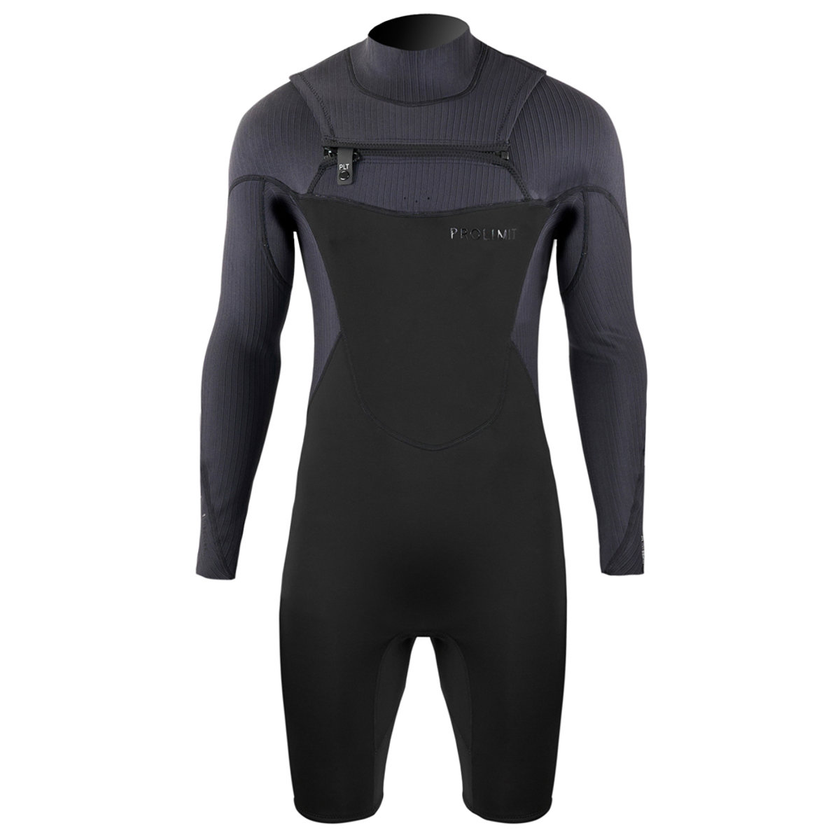 Prolimit Predator longarm shorty Freezip DownAirFlex 3/2 mm borstrits zwart wetsuit heren foto 1