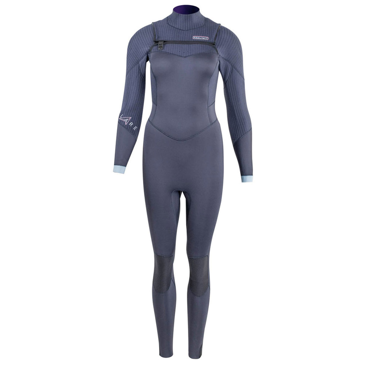 Prolimit Flare steamer DownAirFlex Freezip 4/3 mm borstrits navy wetsuit dames foto 1