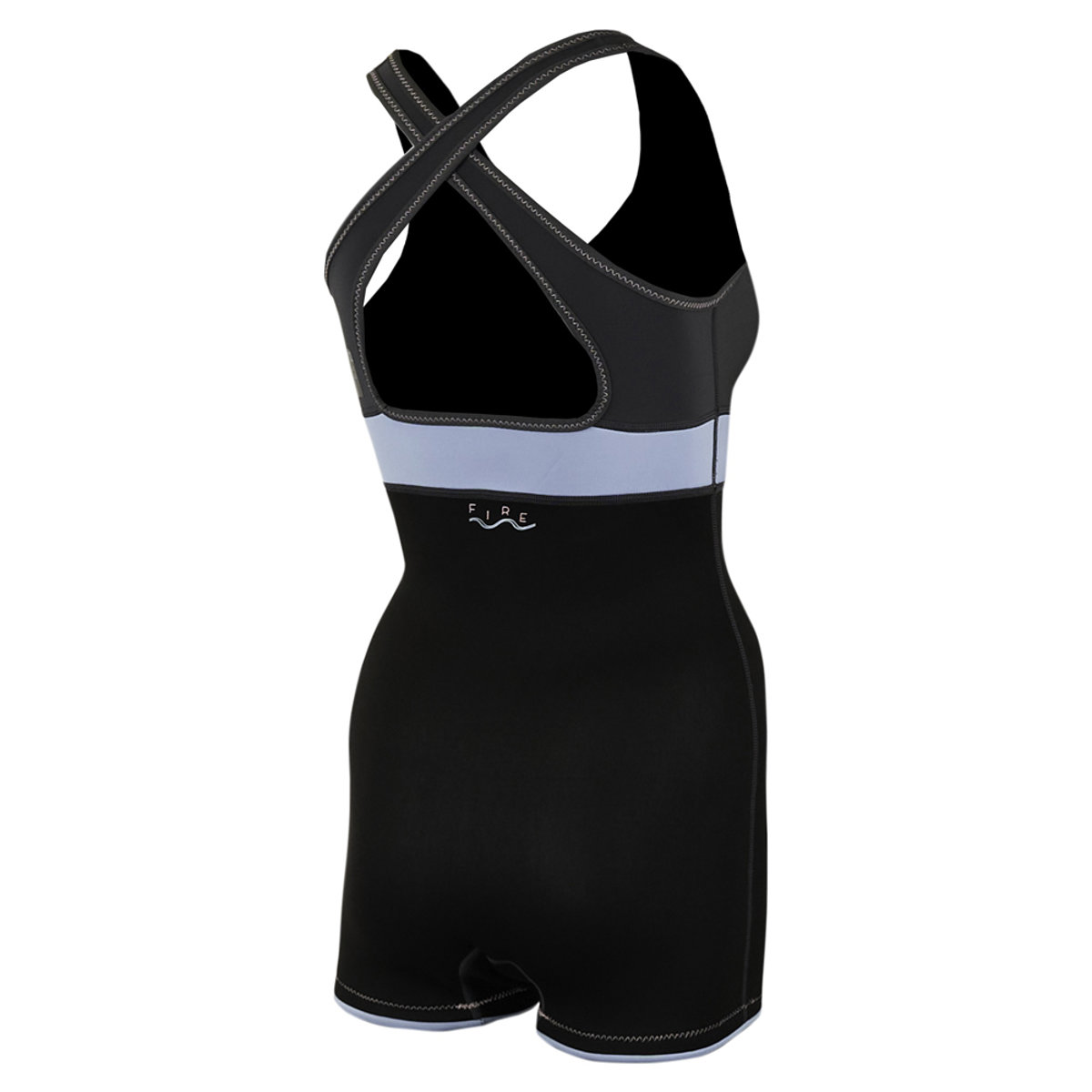 Prolimit Fire swimsuit 2/2 mm grijs/blauw wetsuit dames 2