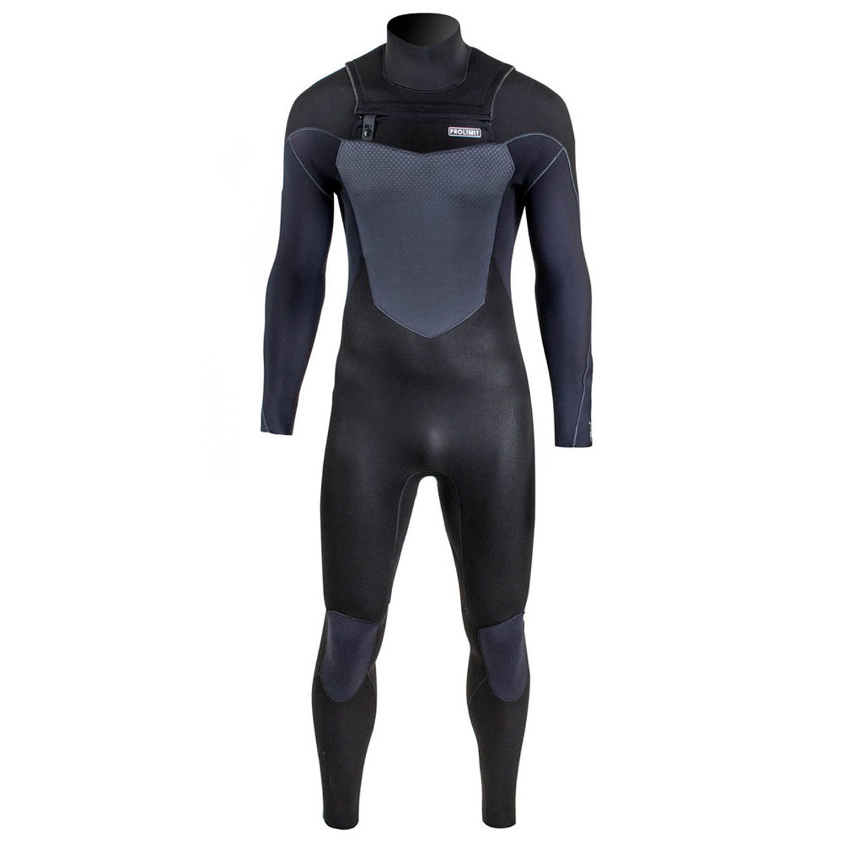 Prolimit Fusion steamer Freezip 4/3 mm borstrits zwart wetsuit heren foto 1