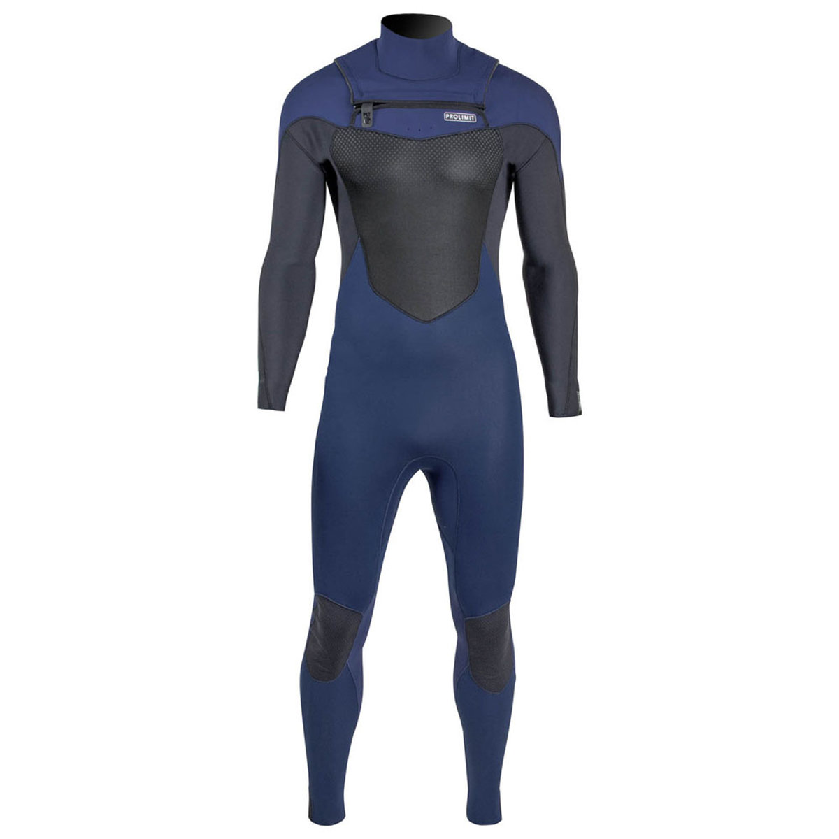 Prolimit Fusion steamer Freezip 4/3 mm borstrits navy wetsuit heren foto 1