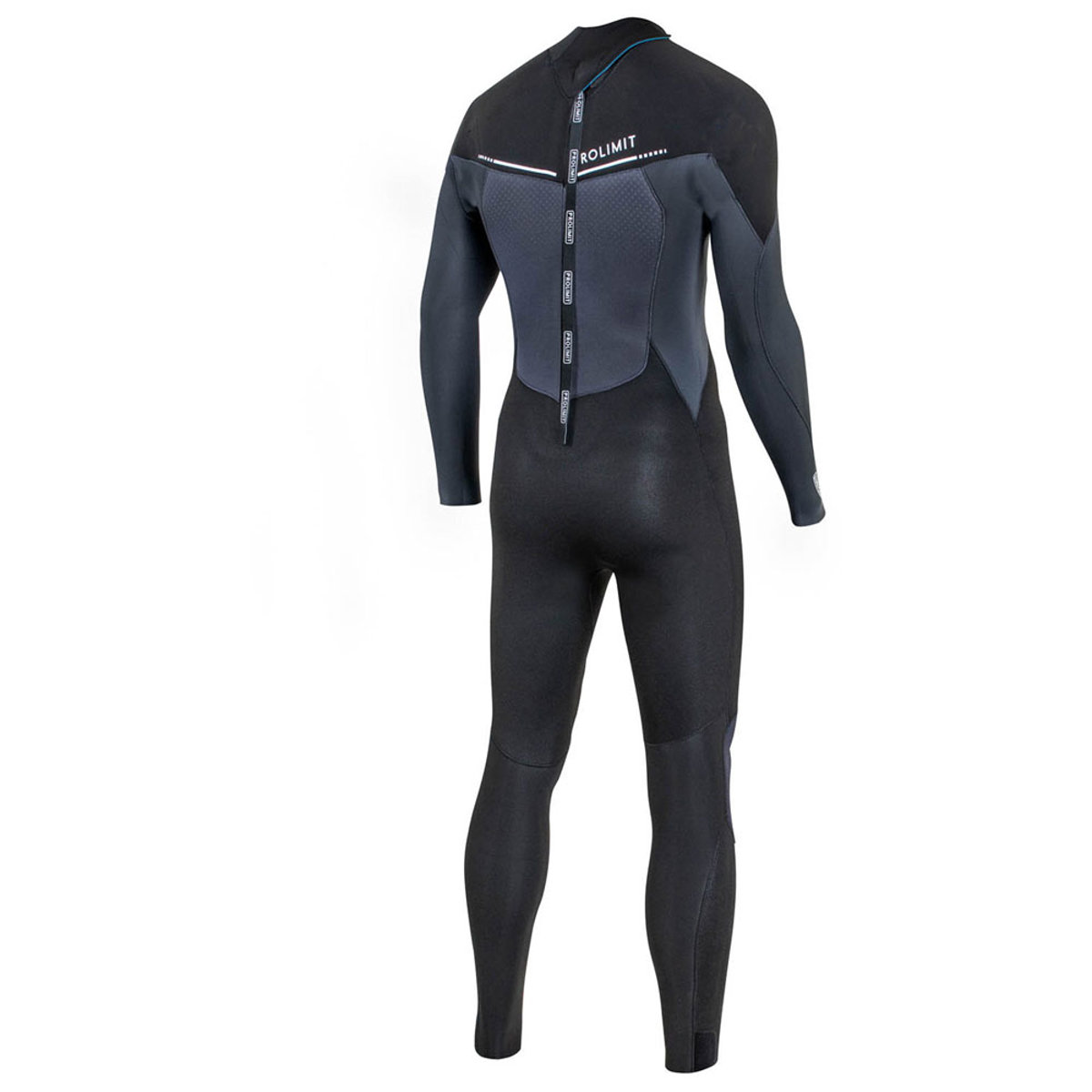 Prolimit Fusion steamer 3/2 mm rugrits zwart wetsuit heren 2