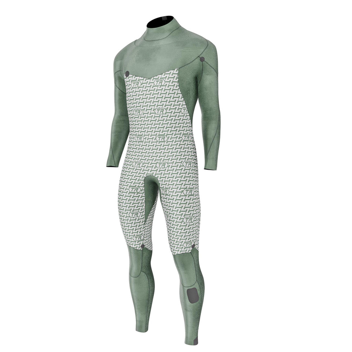 Prolimit Vapor steamer wetsuit 6/4 mm borstrits heren blauw 4