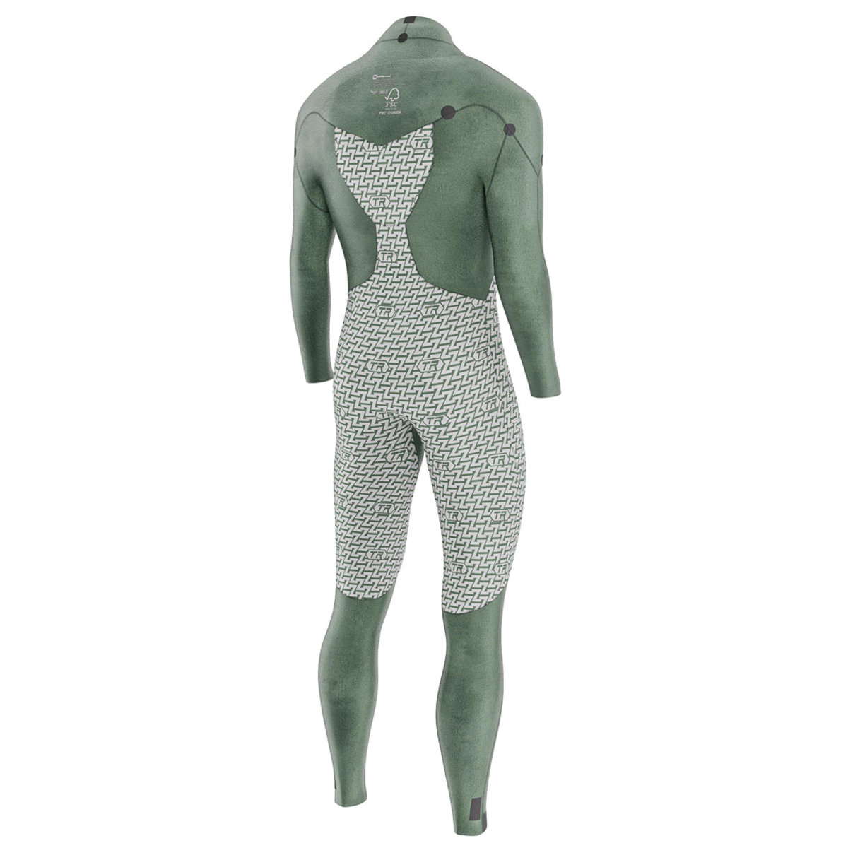 Prolimit Vapor steamer wetsuit 6/4 mm borstrits heren blauw 6