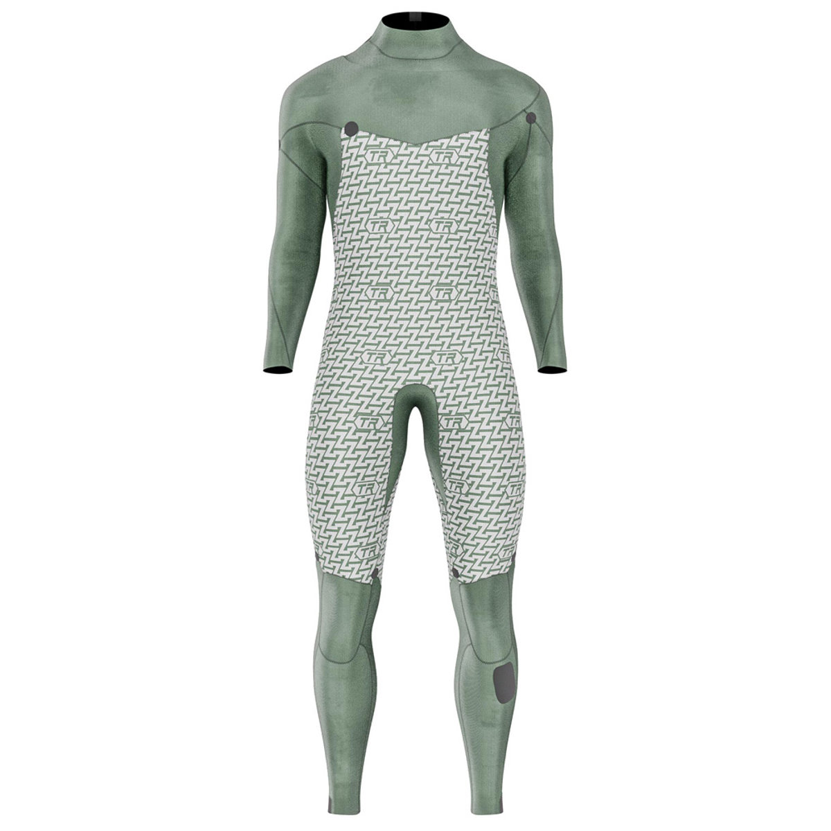 Prolimit Vapor steamer wetsuit 5/4 mm borstrits heren blauw 5