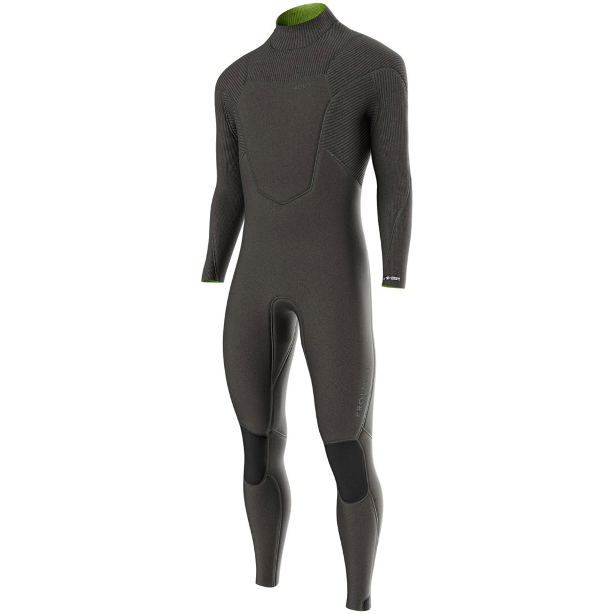 Prolimit Predator steamer wetsuit 5/4 mm rugrits heren zwart foto 1