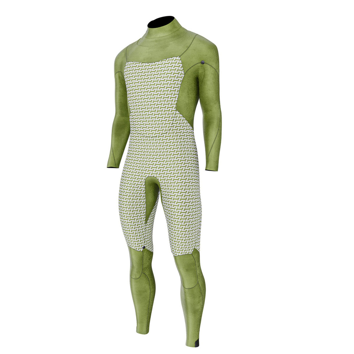 Prolimit Predator steamer wetsuit 5/4 mm rugrits heren zwart 4
