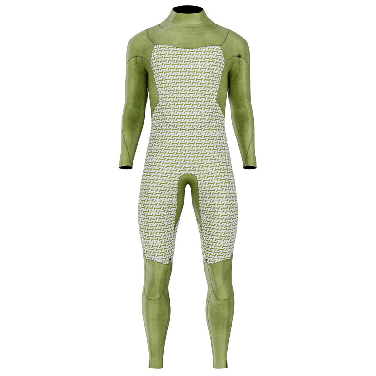 Prolimit Predator steamer wetsuit 5/4 mm rugrits heren zwart 5