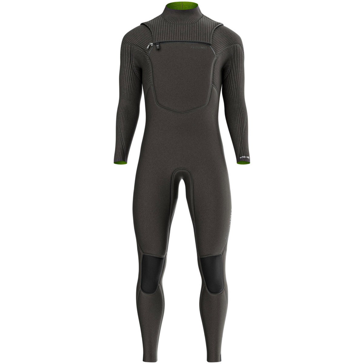 Prolimit Predator fullsuit wetsuit 3/2 mm borstrits heren zwart 2