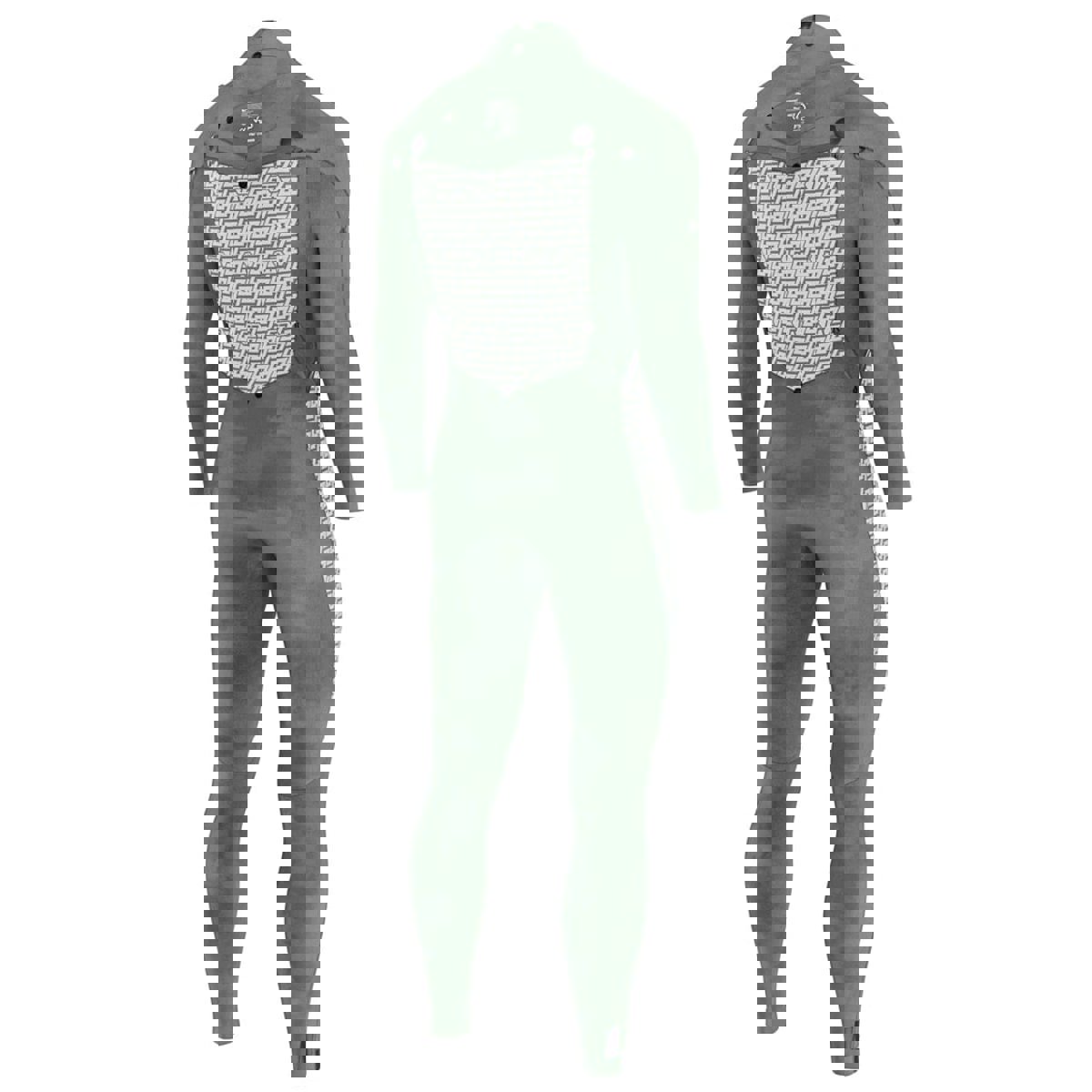 Prolimit Mercury steamer wetsuit 6/4 mm borstrits heren zwart 8