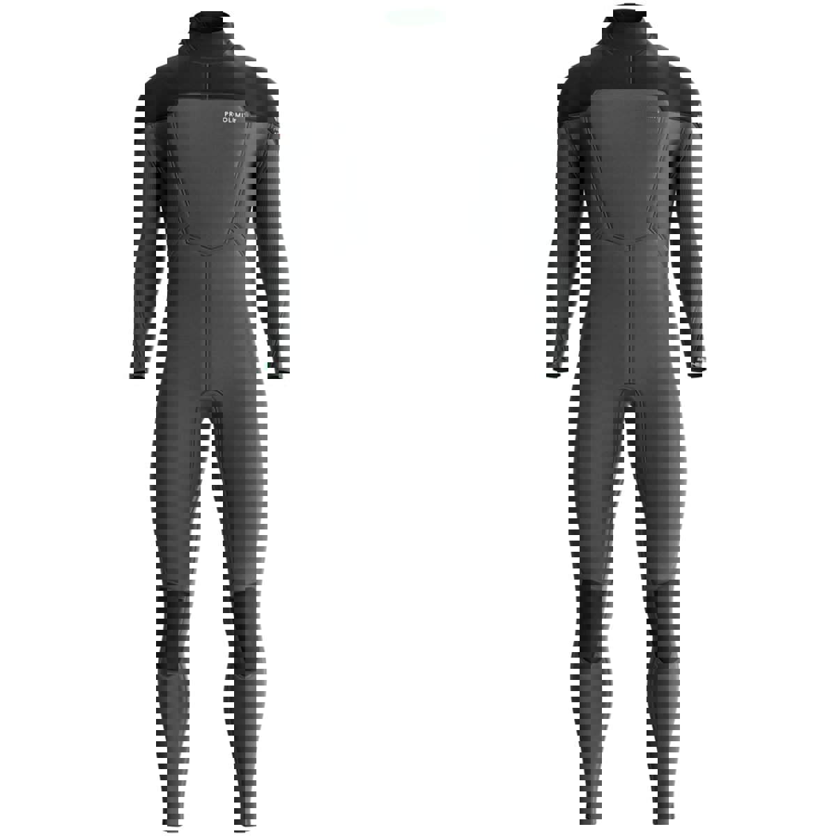 Prolimit Fusion steamer rugrits 5/4 mm heren zwart 2