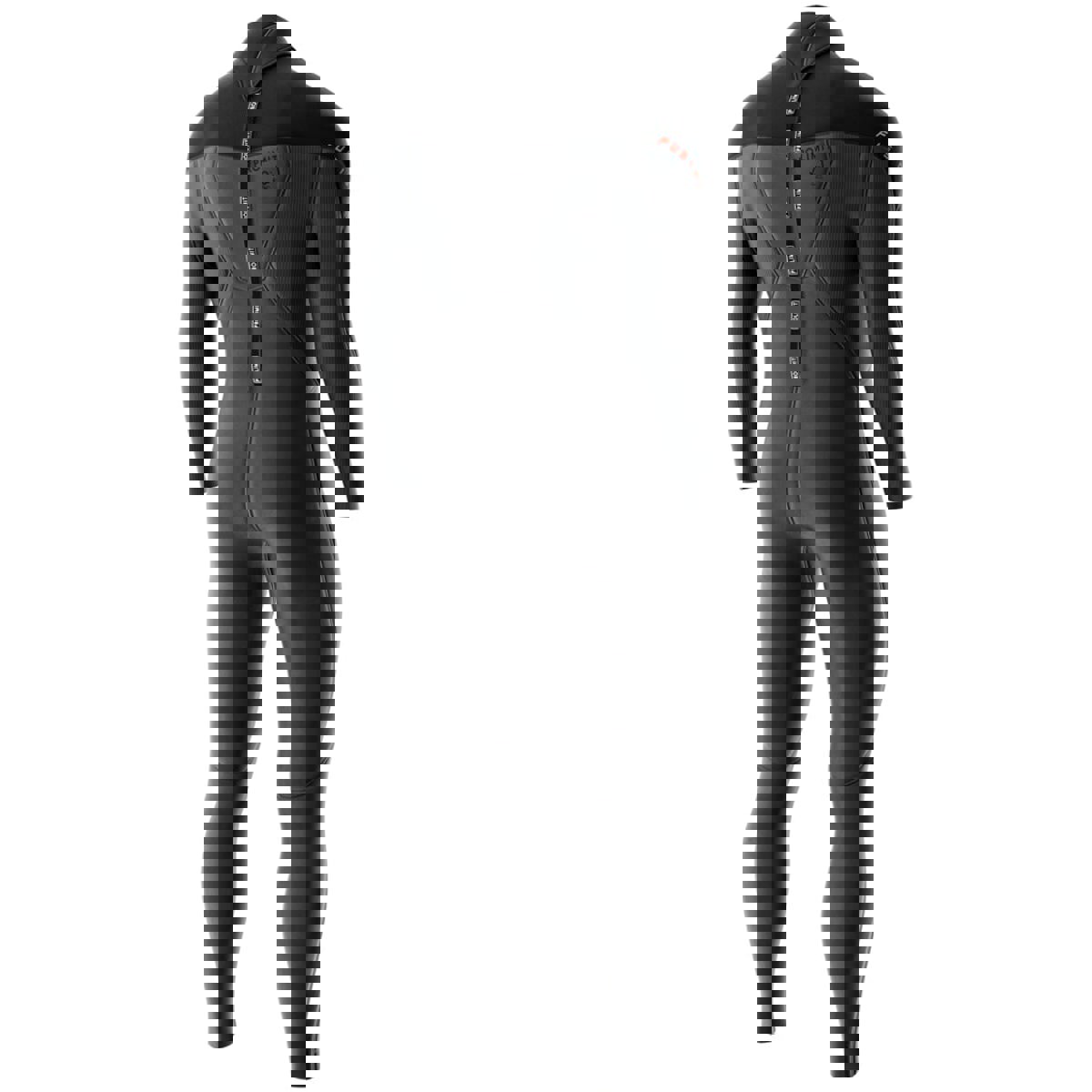 Prolimit Fusion steamer rugrits 5/4 mm heren zwart 6