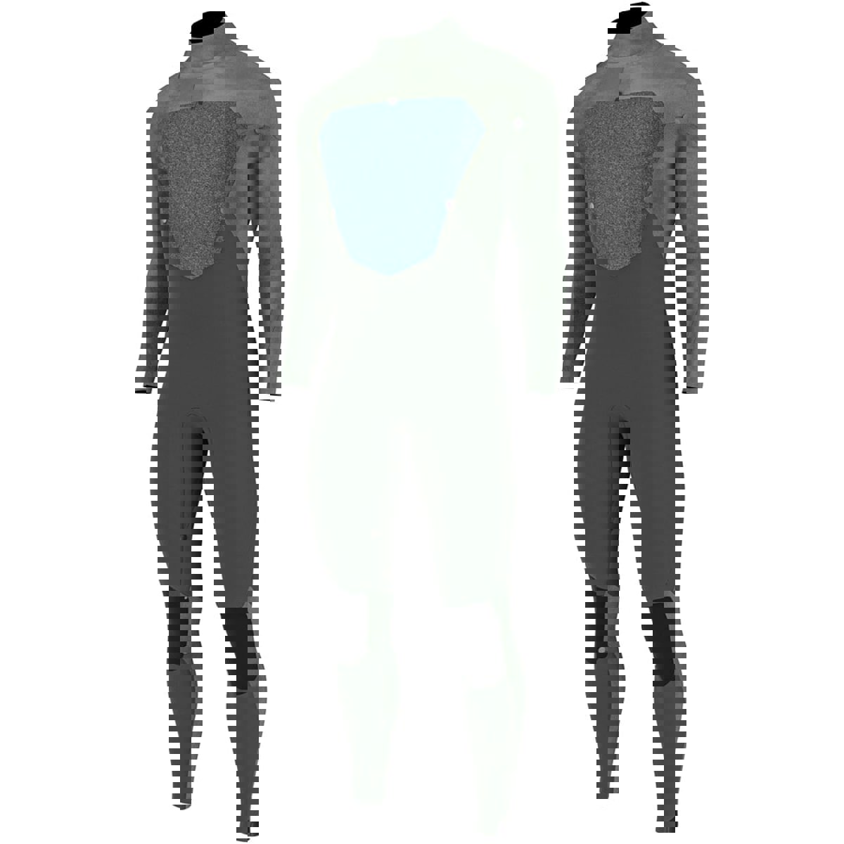 Prolimit Fusion steamer wetsuit 4/3 mm rugrits heren blauw 6