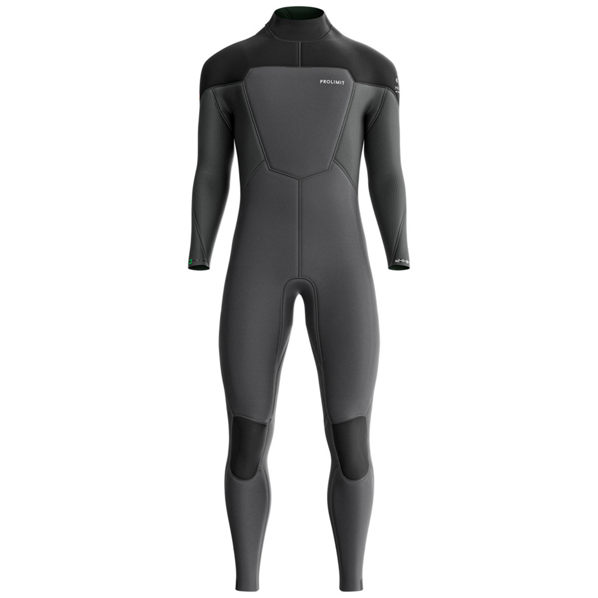 Prolimit Fusion fullsuit rugrits 3/2 mm heren zwart 2