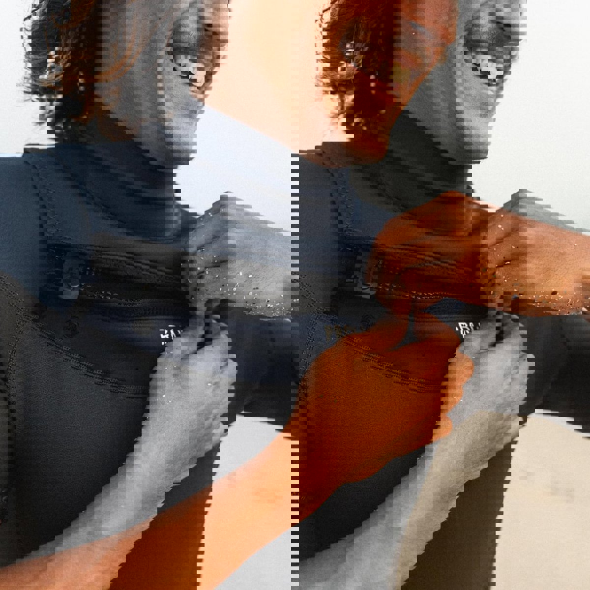 Prolimit Fusion shorty wetsuit 2/2 mm borstrits heren blauw 8