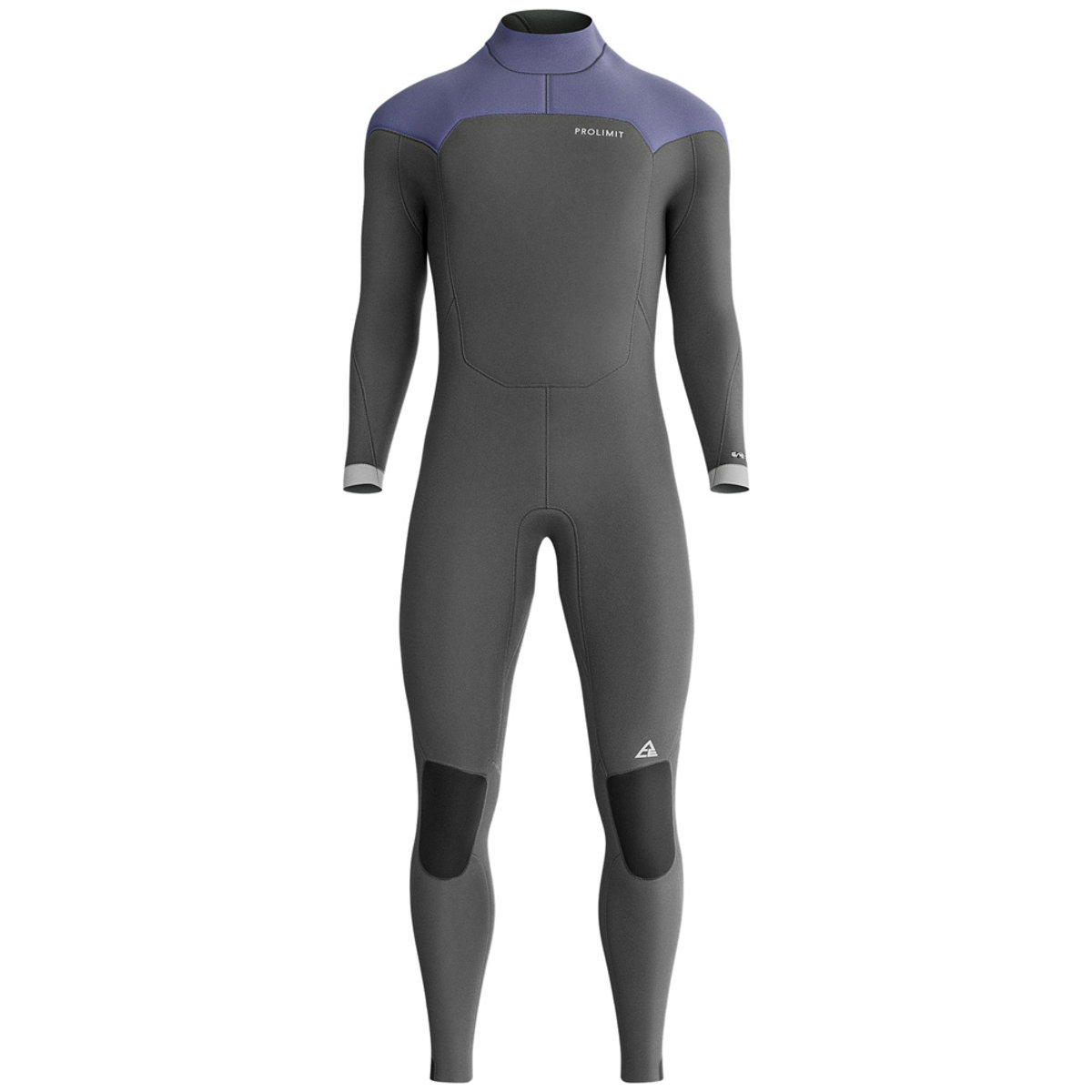 Prolimit ACE steamer wetsuit 4/3 mm rugrits heren grijs 2