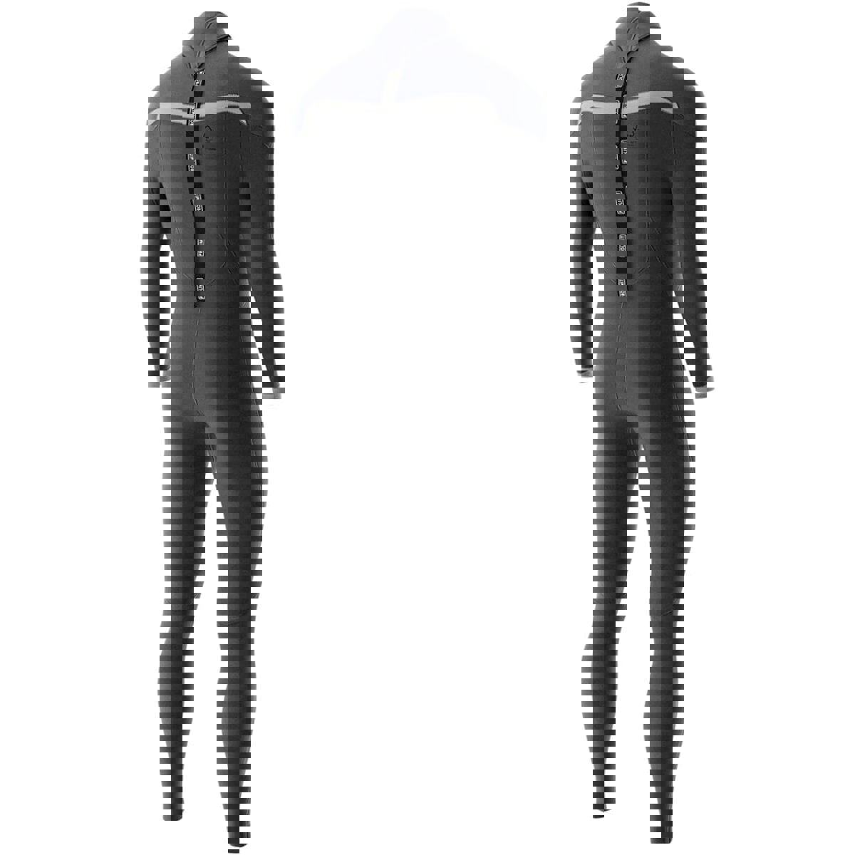 Prolimit ACE steamer wetsuit 4/3 mm rugrits heren grijs 3