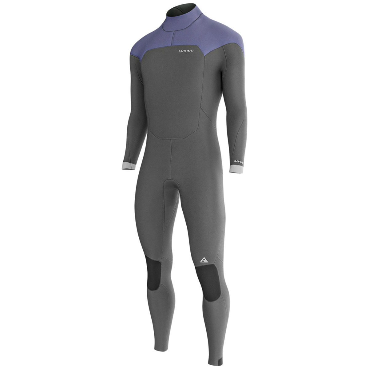 Prolimit ACE fullsuit wetsuit 3/2 mm rugrits heren grijs foto 1