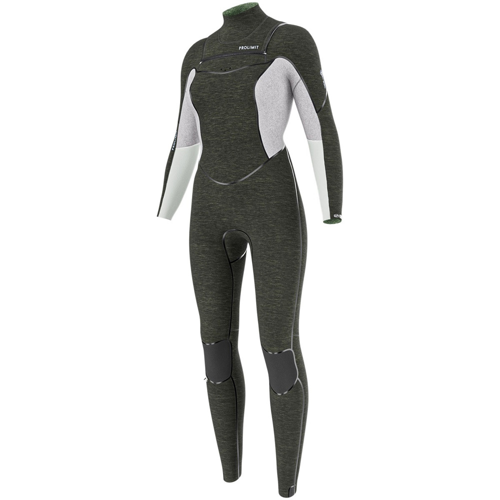 Prolimit Oxygen steamer freezip 5/4 mm dames zwart/grijs foto 1