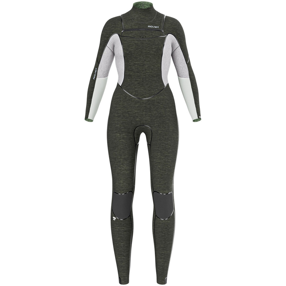 Prolimit Oxygen steamer freezip 5/4 mm dames zwart/grijs 2