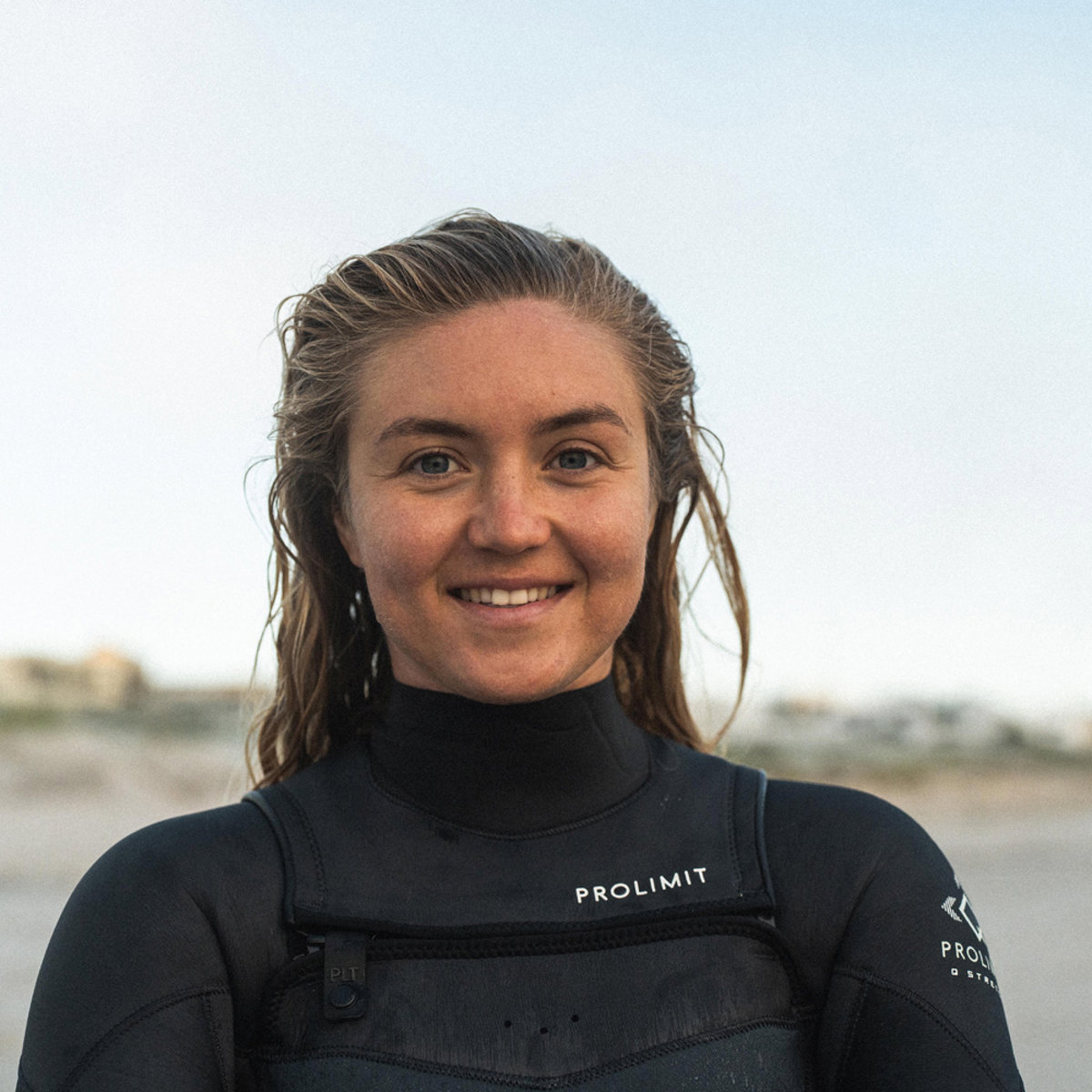 Prolimit Fire steamer wetsuit 5/4 mm borstrits dames grijs 4