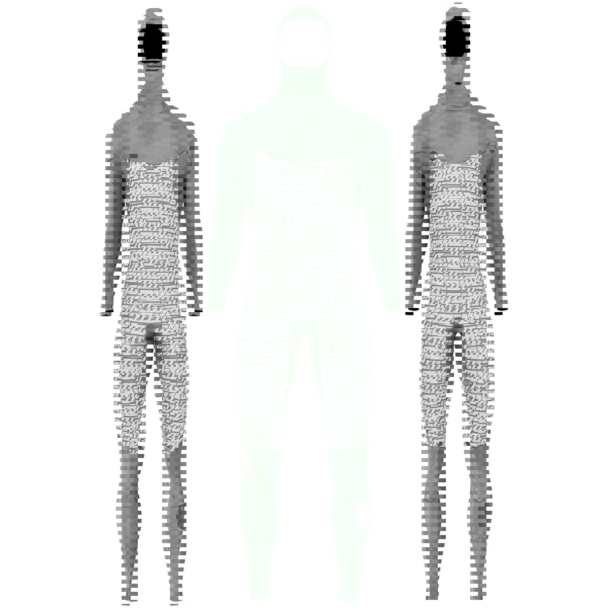 Prolimit Vapor steamer C-zip 6/4 mm heren met hood 12