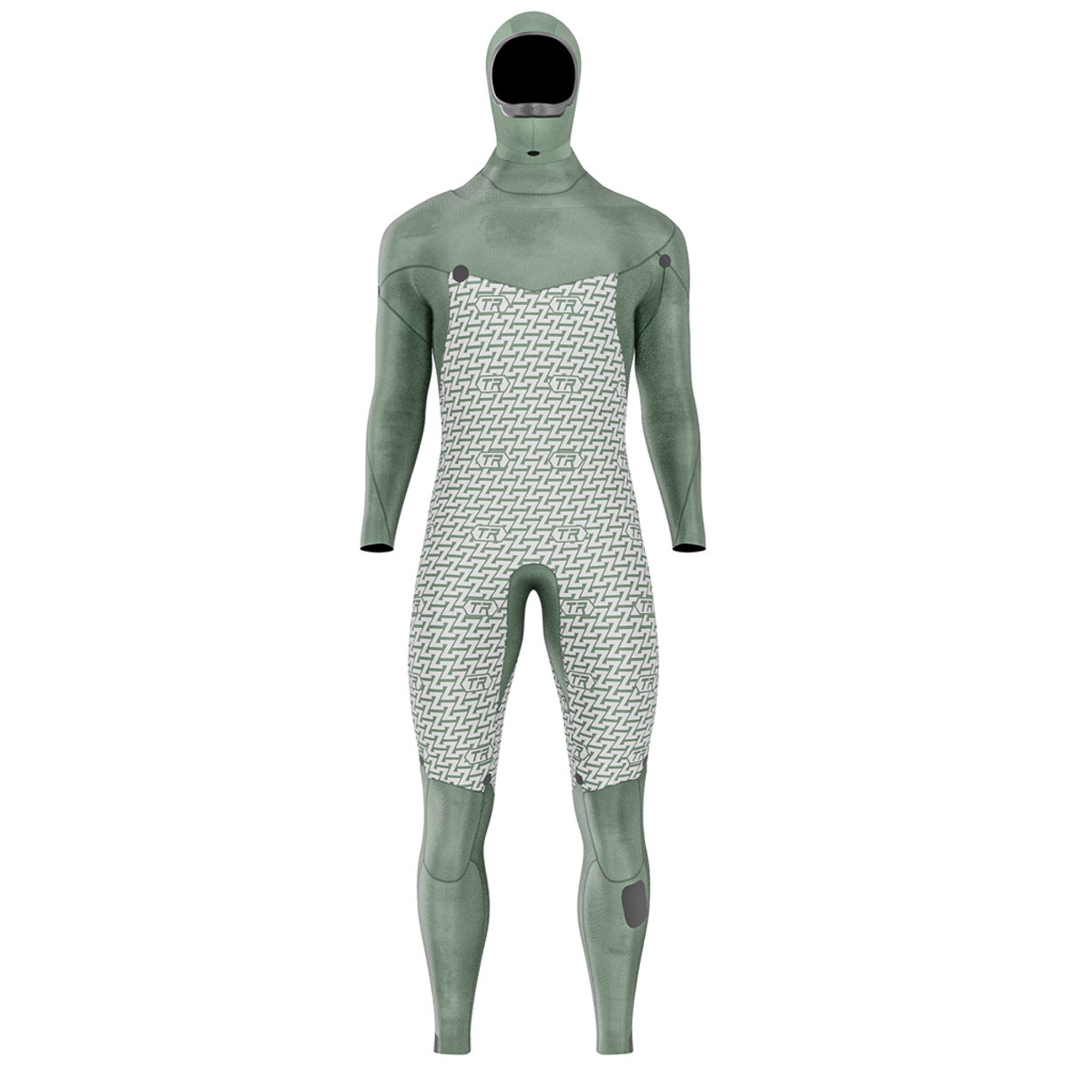 Prolimit Vapor steamer C-zip 6/4 mm heren met hood 5