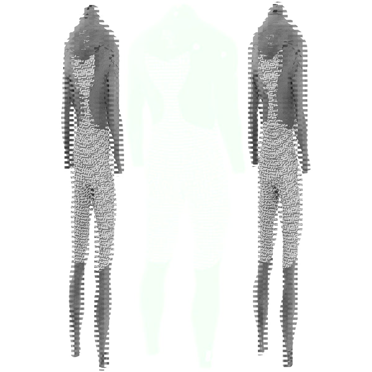 Prolimit Vapor steamer C-zip 5/4 mm heren blauw 12