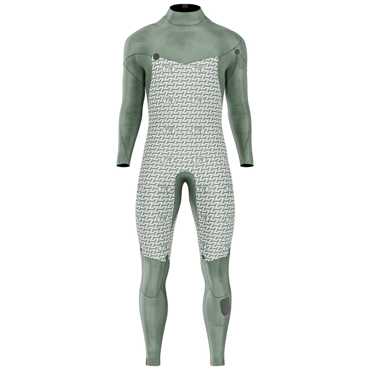 Prolimit Vapor steamer C-zip 5/4 mm heren blauw 7