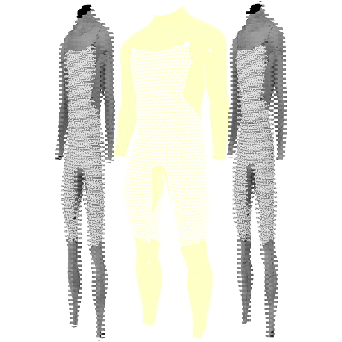 Prolimit Predator steamer Freezip 5/4 mm heren zwart 4