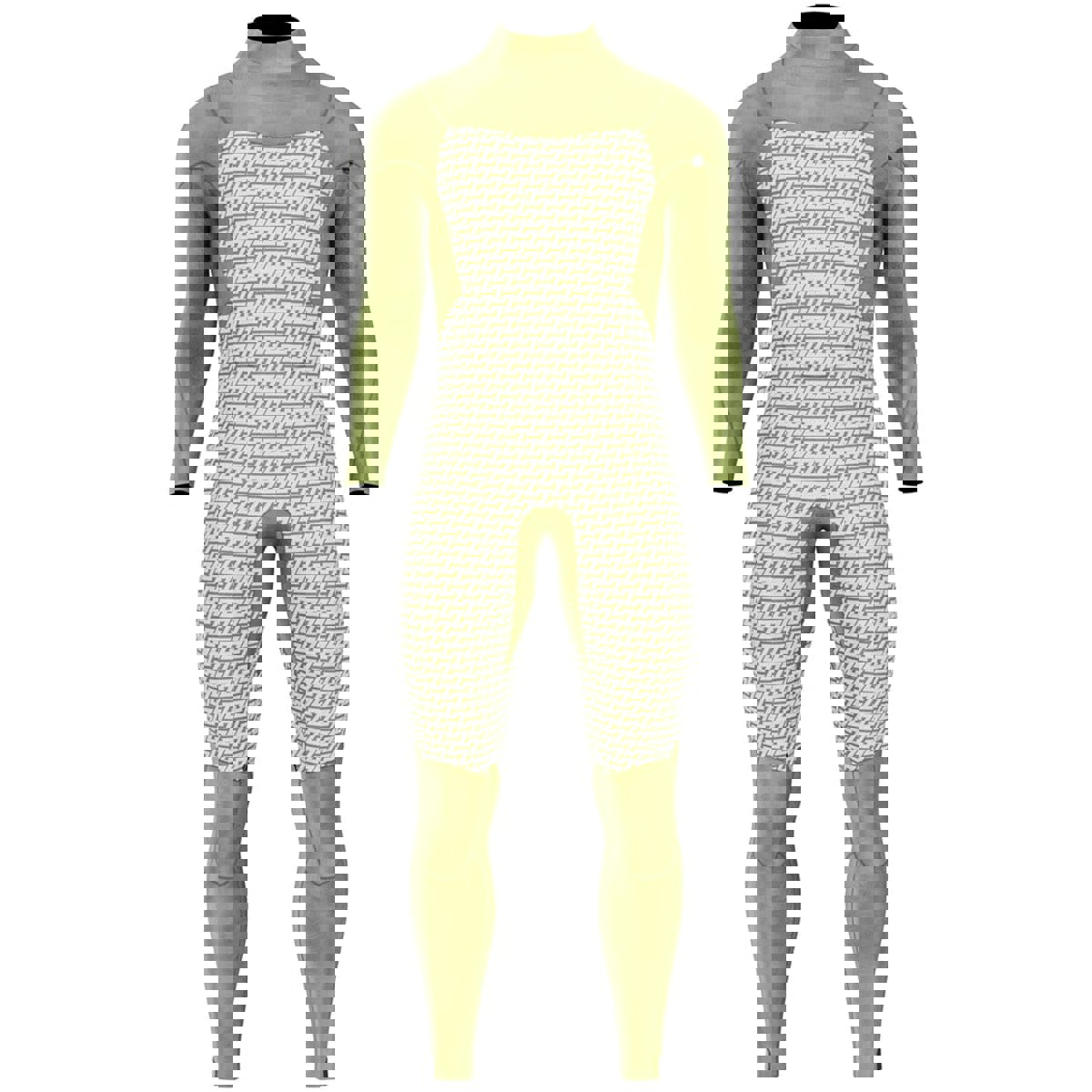 Prolimit Predator steamer rugrits 5/4 mm heren zwart foto 1