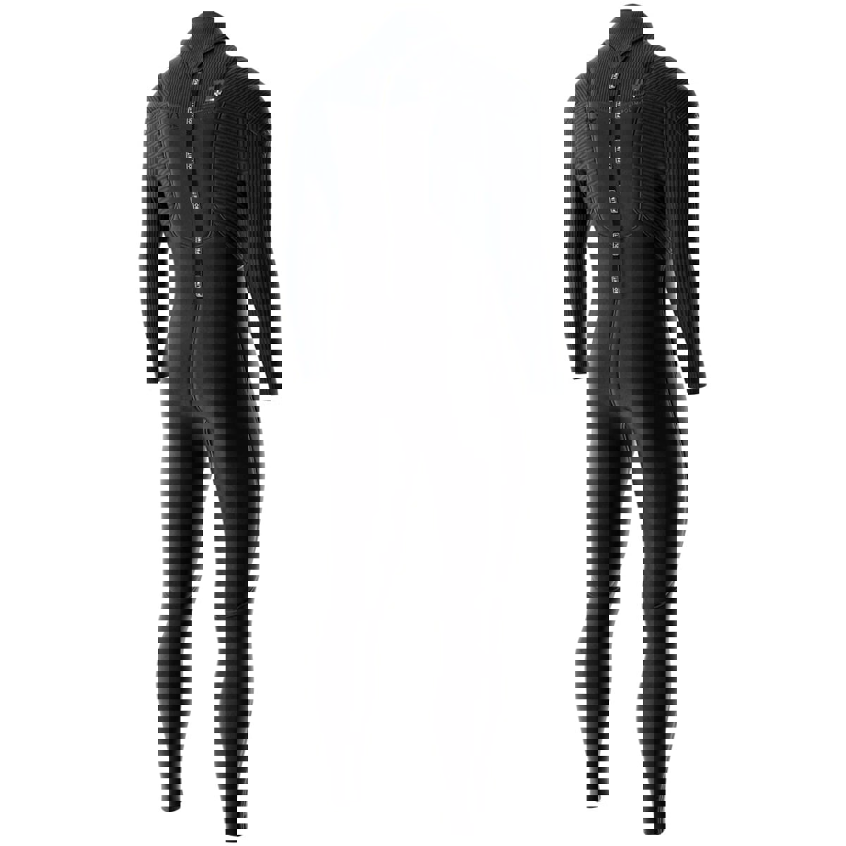 Prolimit Predator steamer rugrits 5/4 mm heren zwart 12