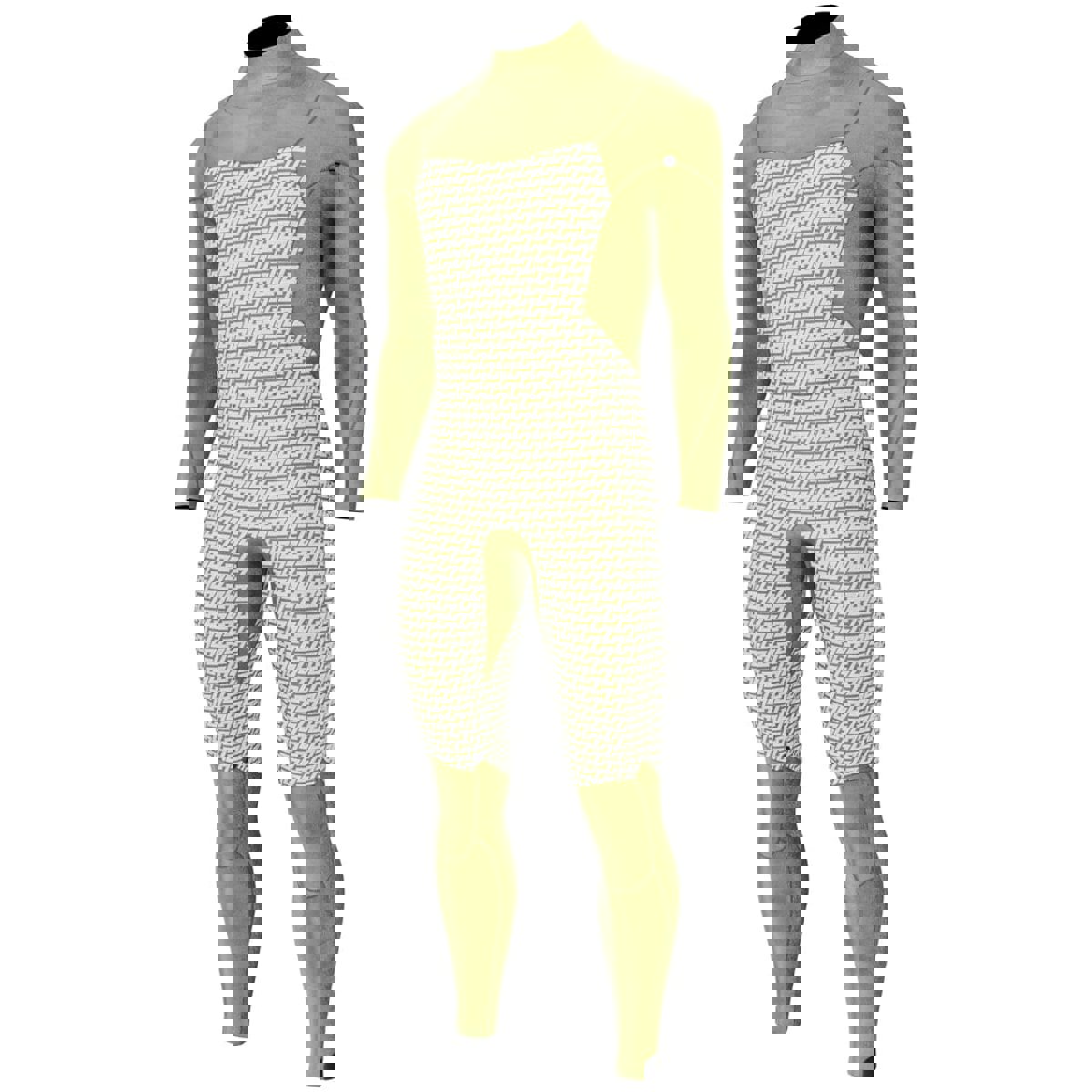 Prolimit Predator steamer rugrits 5/4 mm heren zwart 13