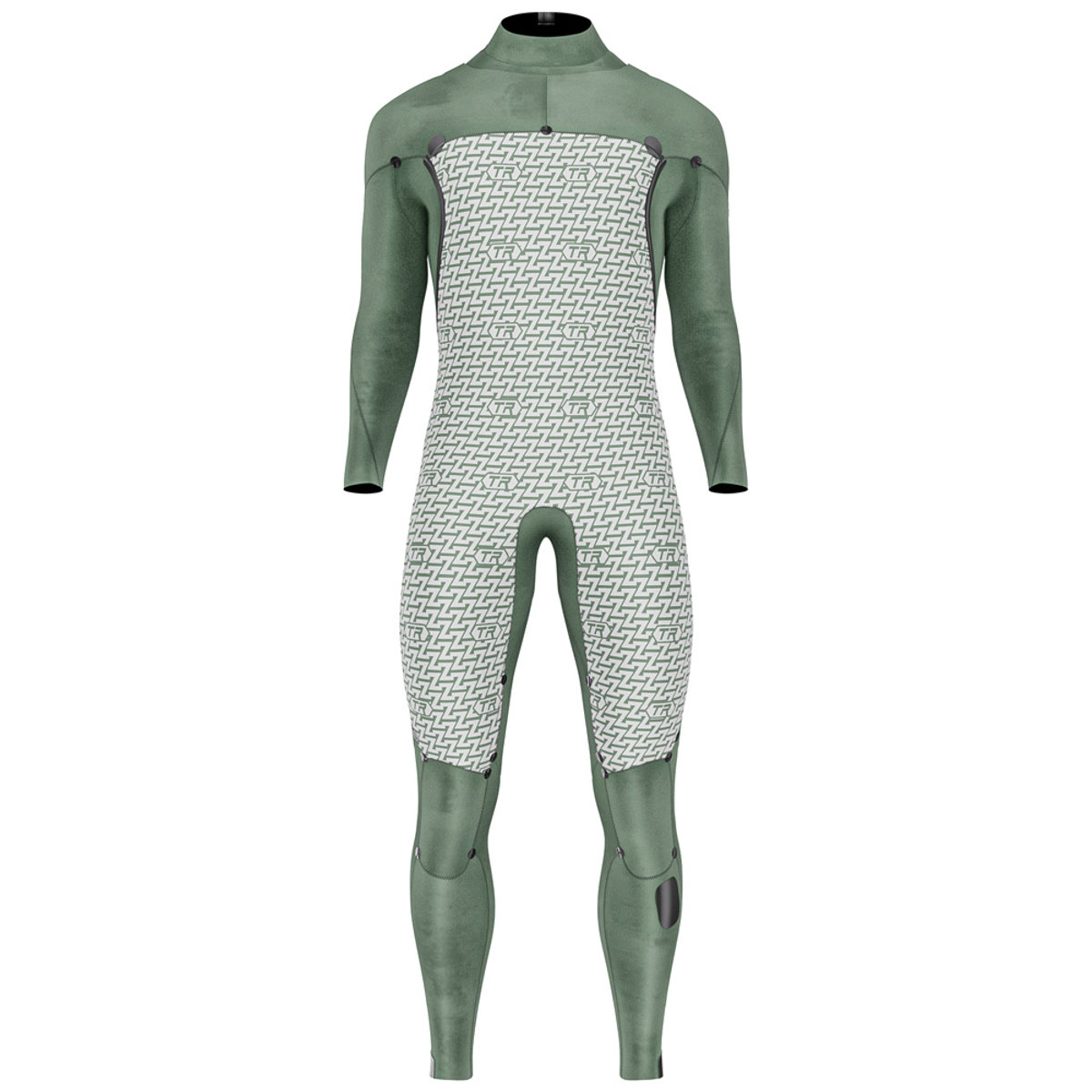Prolimit Mercury fullsuit Freezip 3/2 mm heren zwart 5