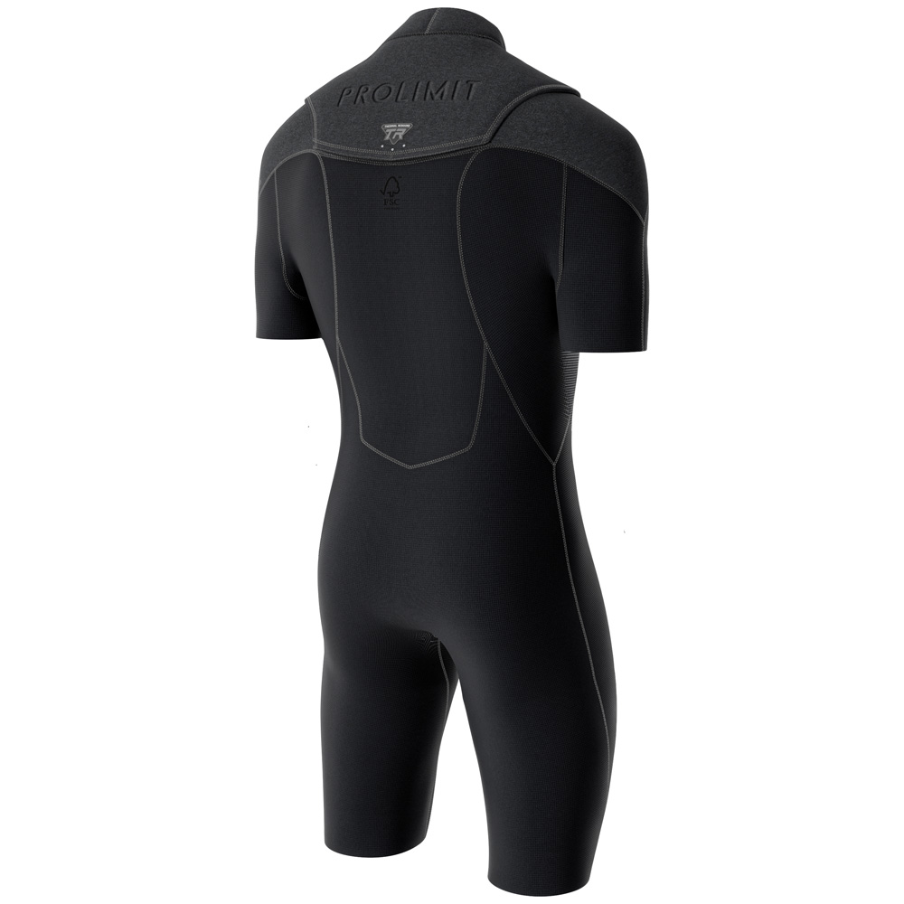 Prolimit Mercury shorty Freezip 2/2 mm heren zwart 3
