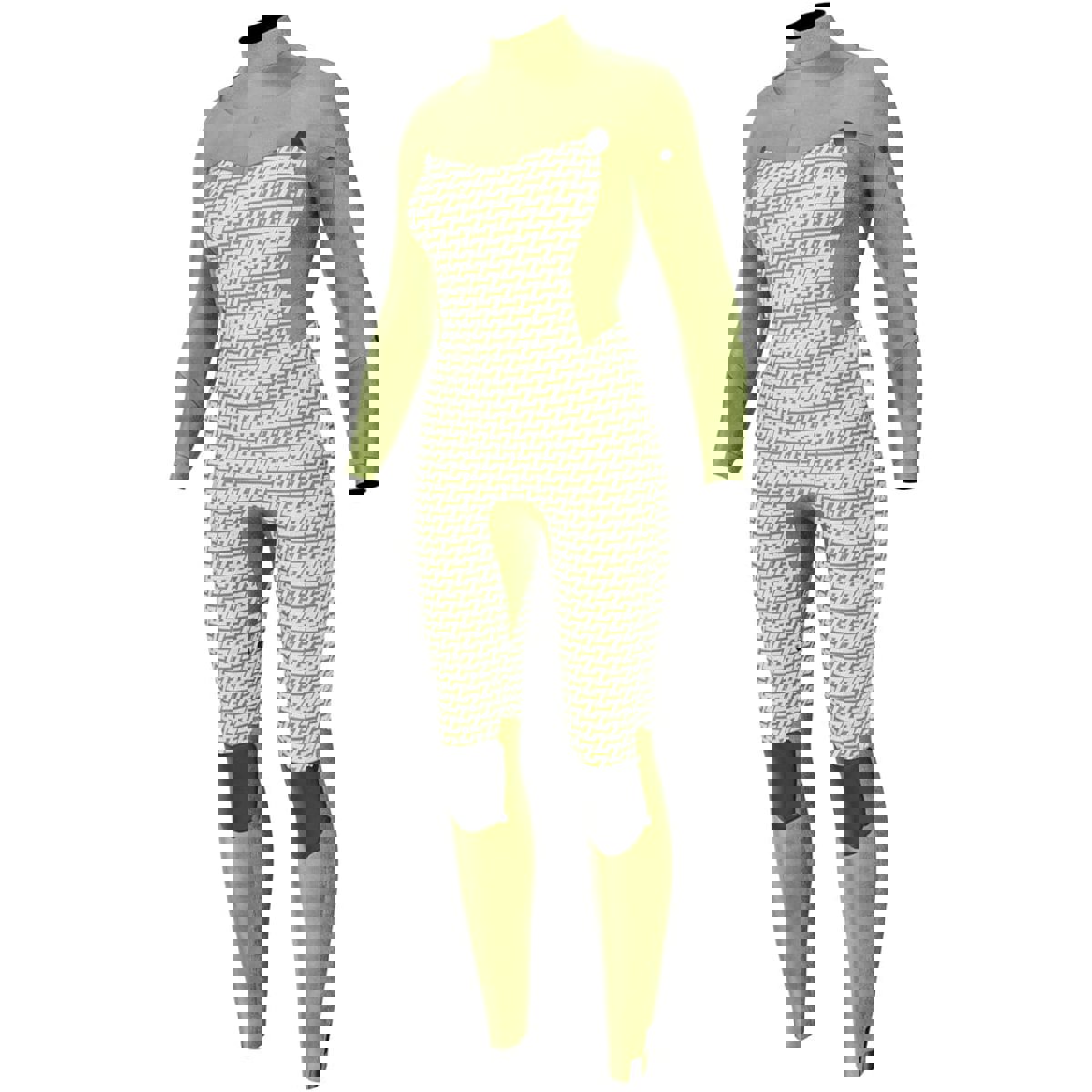 Prolimit Flare fullsuit Freezip 3/2 mm dames zwart 7