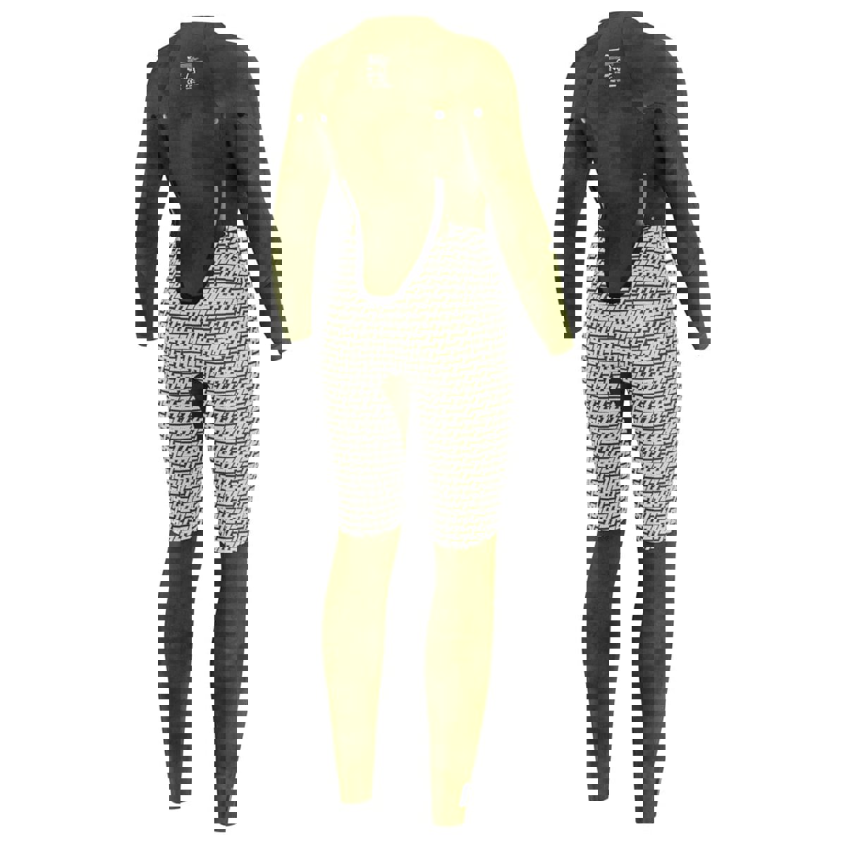 Prolimit Flare steamer rugrits 5/4 mm dames zwart 14