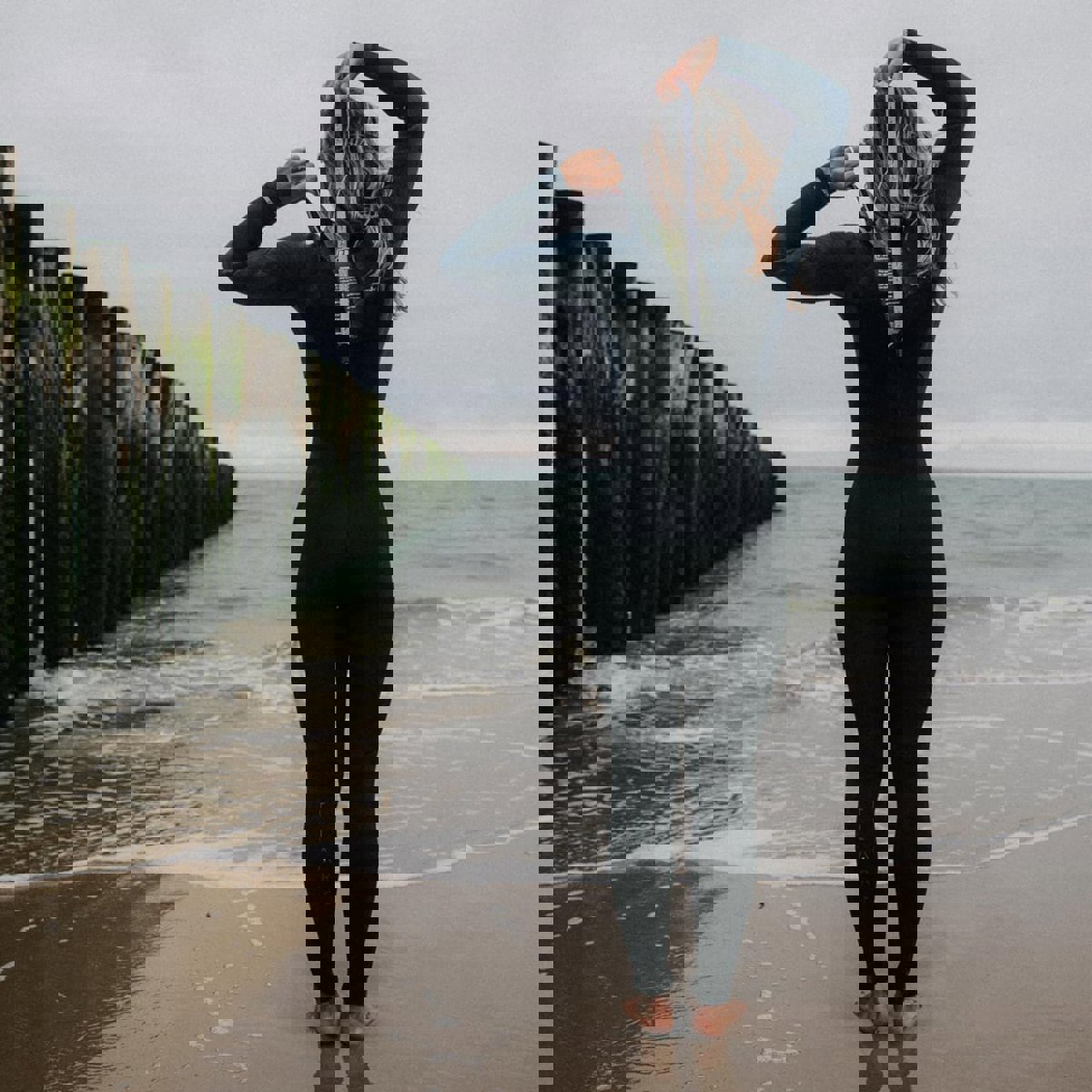 Prolimit Flare steamer rugrits 5/4 mm dames zwart 17