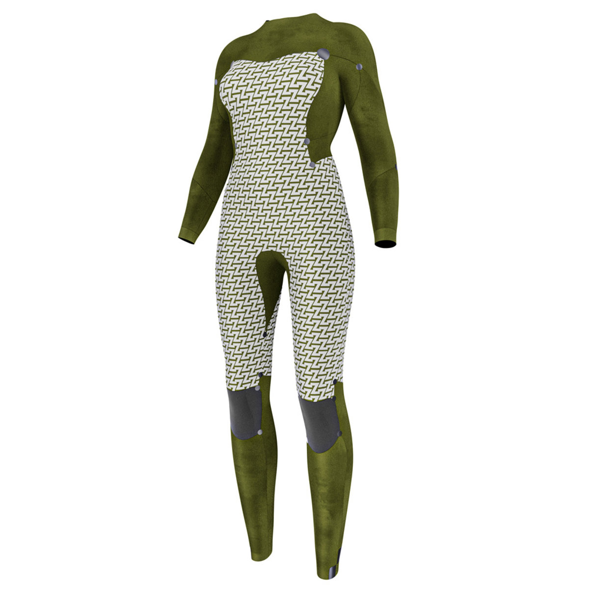 Prolimit Flare steamer rugrits 5/4 mm dames zwart 4