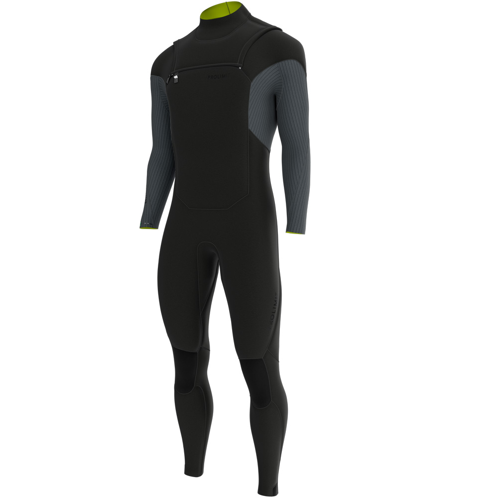 Prolimit Predator steamer freezip 5/4 mm heren zwart foto 1