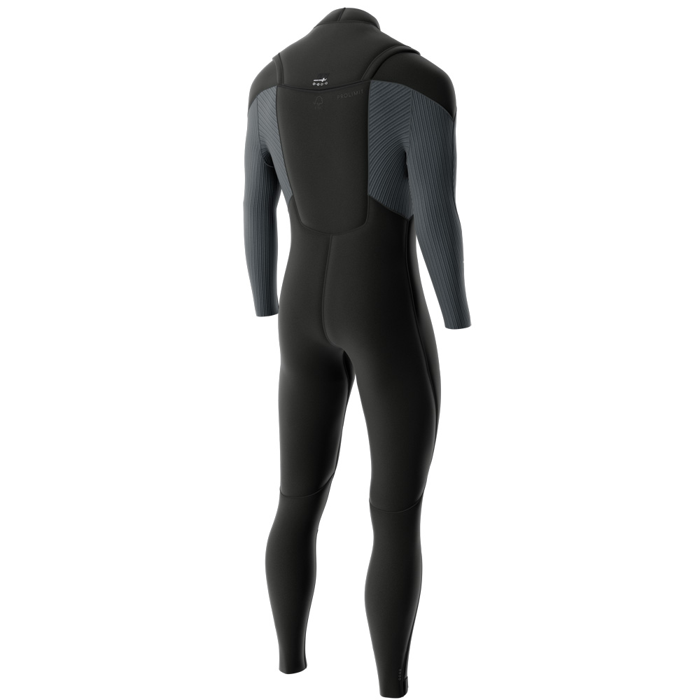 Prolimit Predator steamer freezip 3/2 mm heren zwart 3