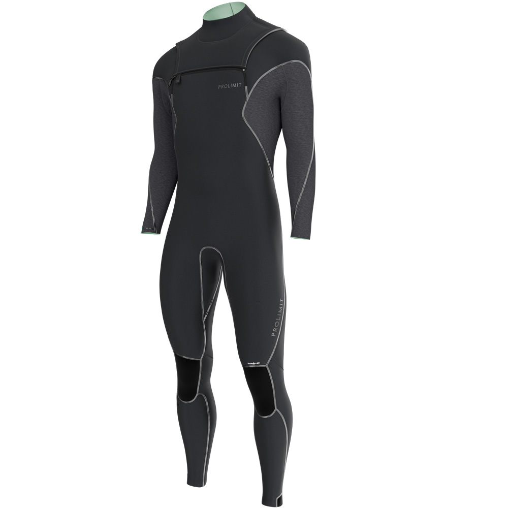 Prolimit Mercury steamer freezip 3/2 mm heren zwart foto 1