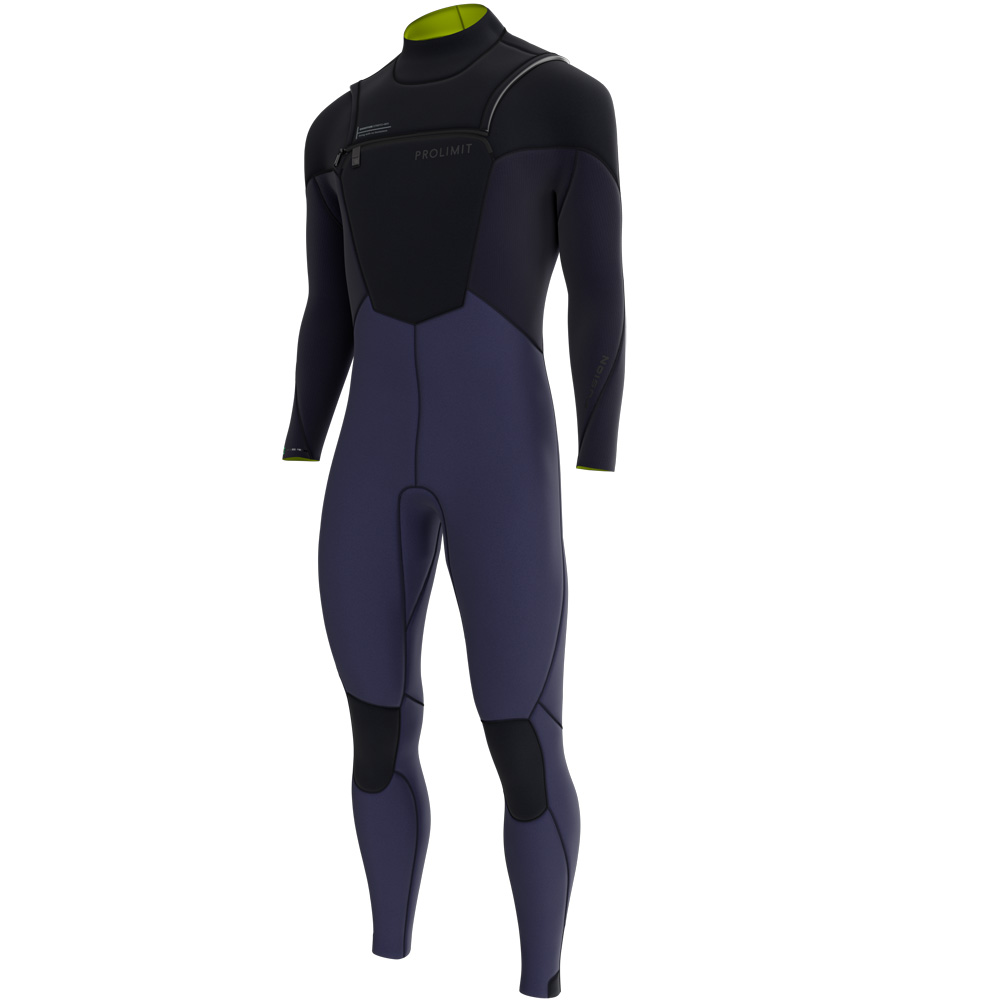 Prolimit Fusion steamer freezip 5/4 mm heren zwart/navy foto 1