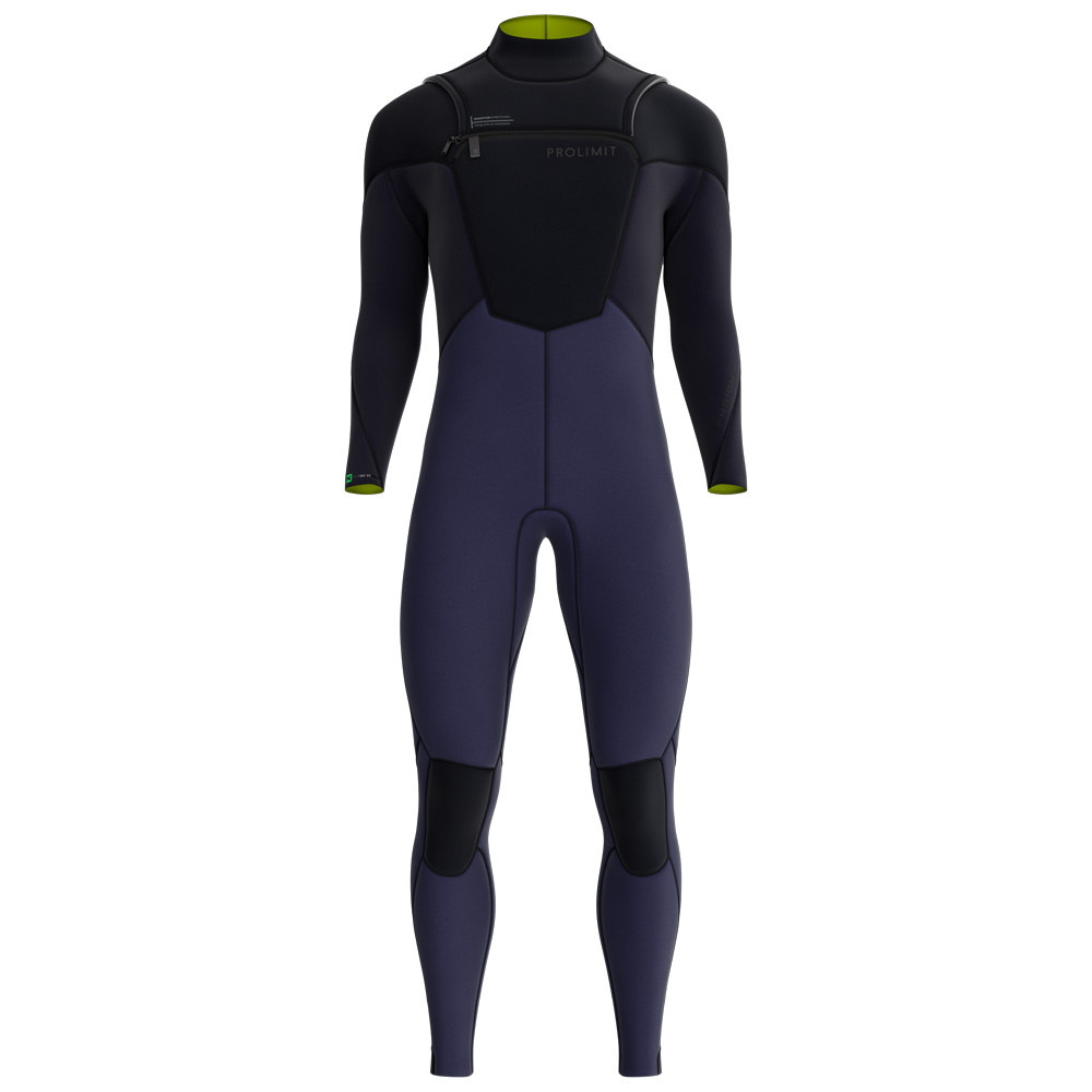 Prolimit Fusion steamer freezip 5/4 mm heren zwart/navy 2