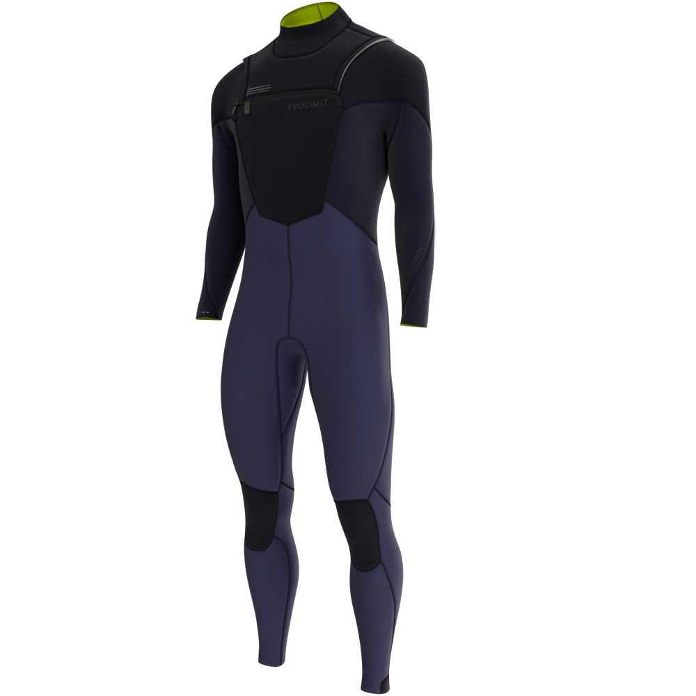 Prolimit Fusion steamer freezip 4/3 mm heren zwart/navy foto 1