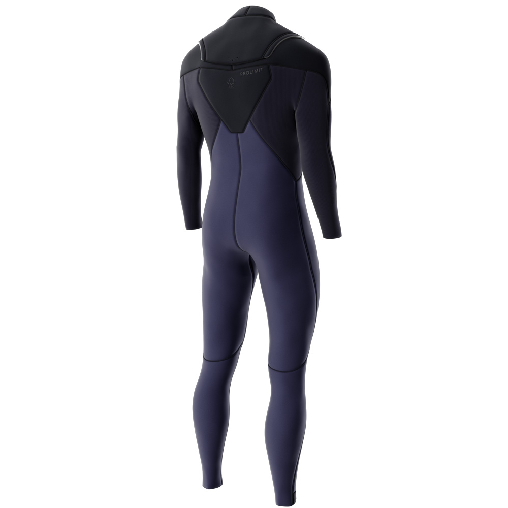Prolimit Fusion steamer freezip 4/3 mm heren zwart/navy 3