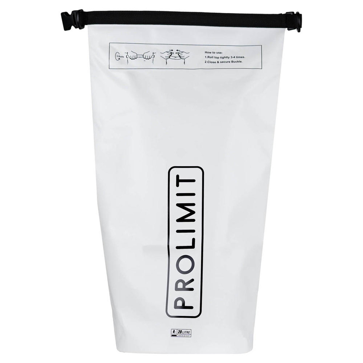 Prolimit Waterproof Bag 20L wit 2