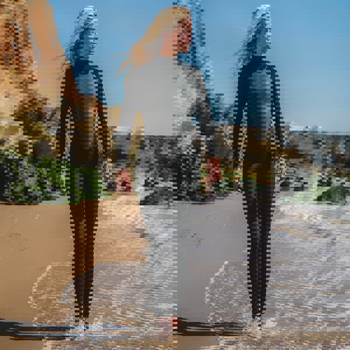 Oneill Epic 4/3 rug rits fullsuit dames zwart 6